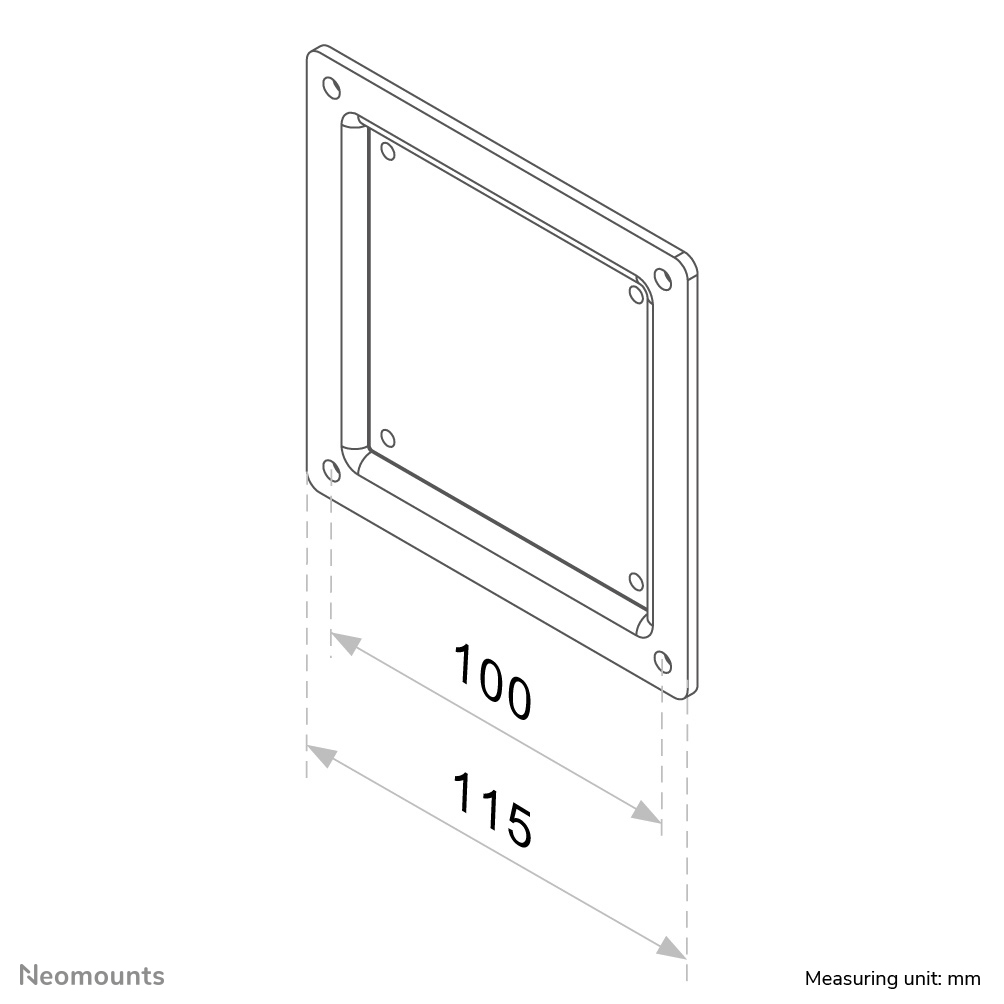 Neomounts FPMA-VESA100 Adaptateur VESA 10-30"